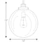 Progress Lighting Penn Collection One-Light Large Pendant P5328-104 - alternate 5